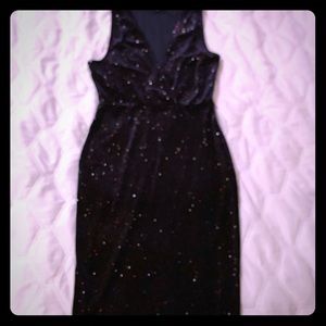 Sparkly midi dress